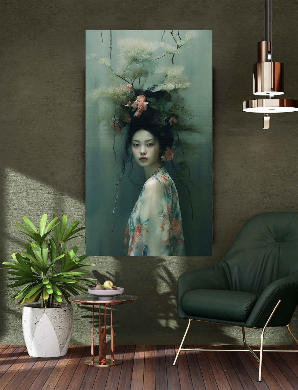 LUNARIA - Opera d'Arte in Tela Canvas