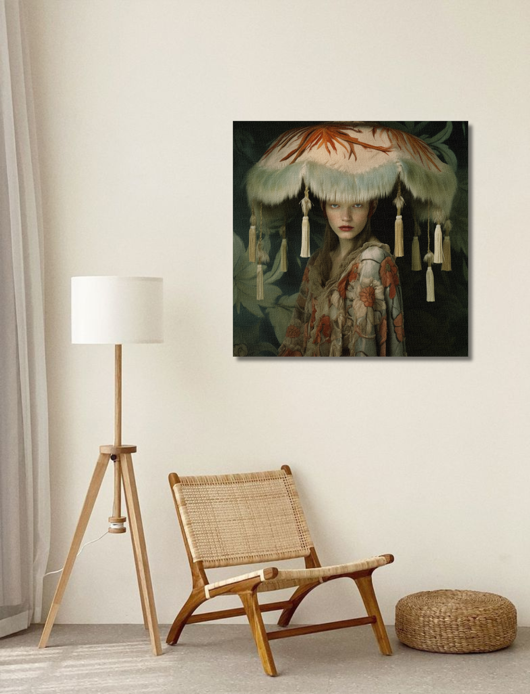 Opera d'Arte in Tela Canvas 17