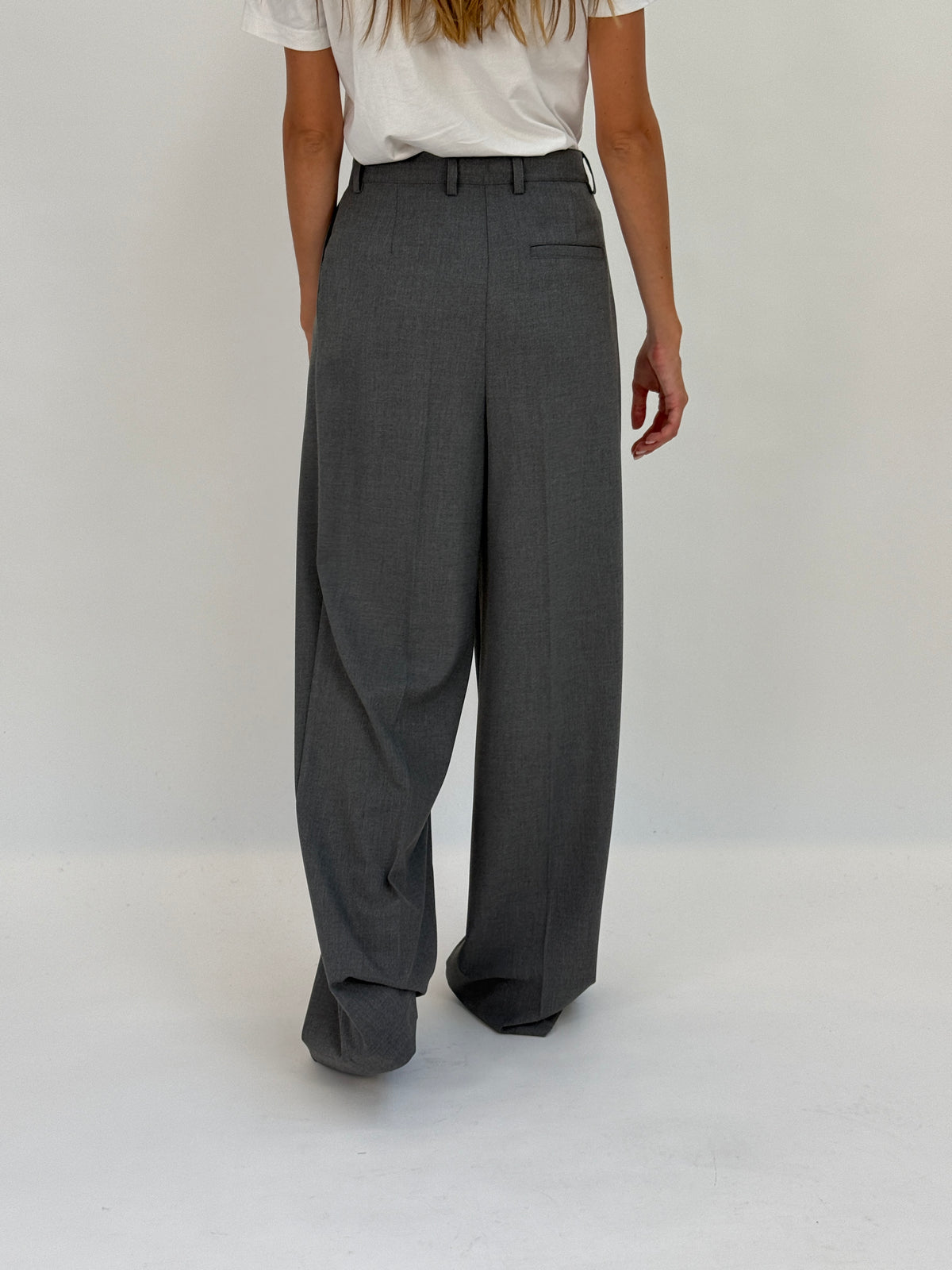 PS02 PANTALONE PINCES - 04 GRIGIO #Colore_04 GRIGIO