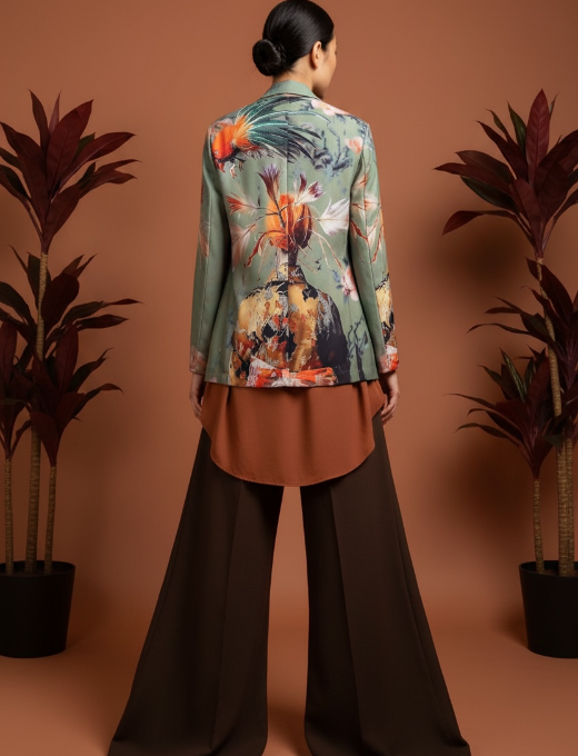 GIACCA ORANGE KIMONO