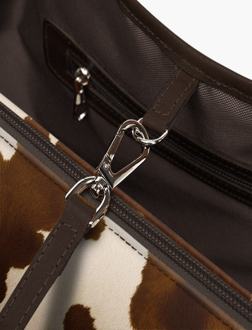 MAXI BAG STAMPA MUCCA