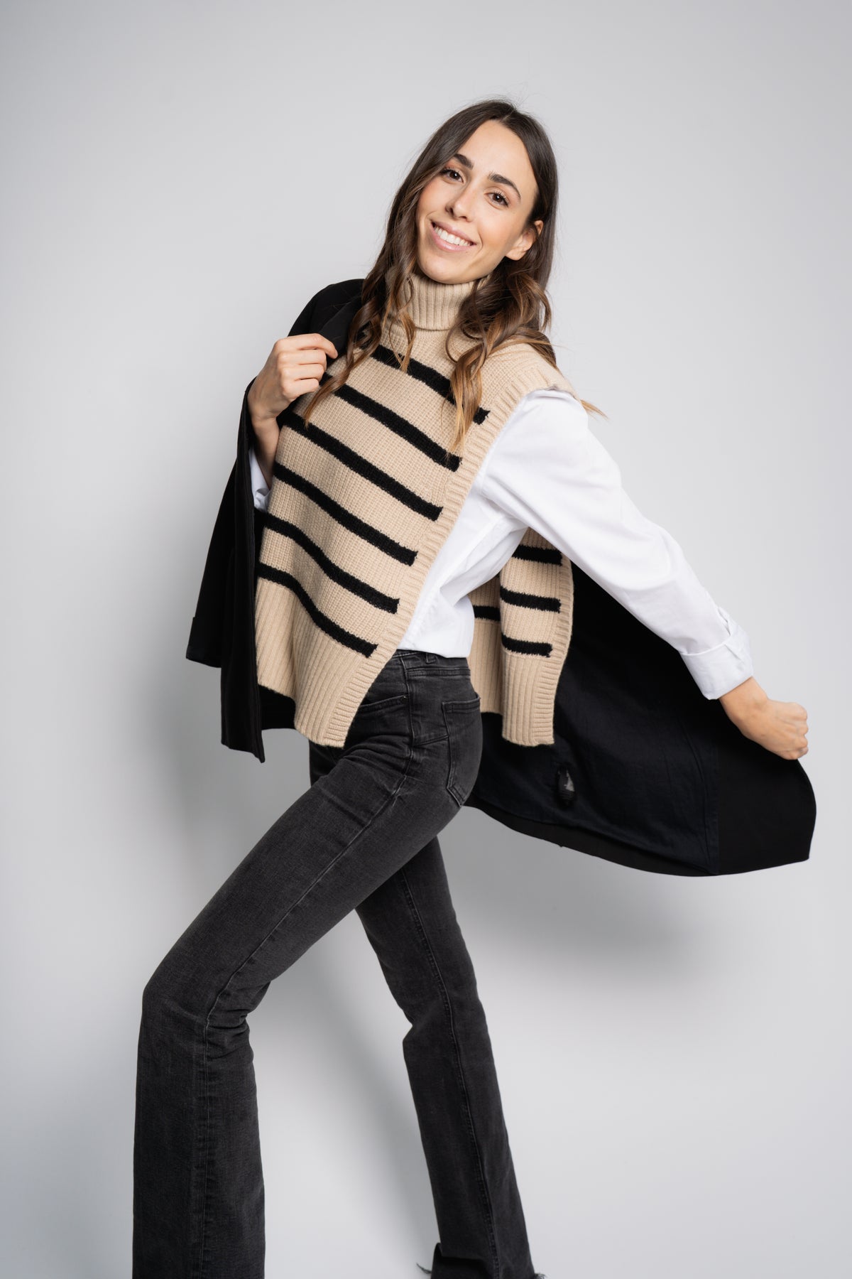 DAVANTINO RIGHE COLLO ALTO