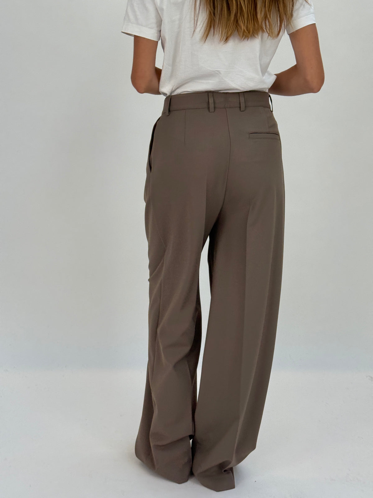 PS02 PANTALONE PINCES - 25 FANGO #Colore_25 FANGO