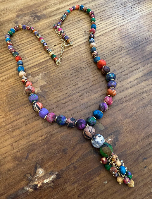 COLLANA MUSSOLA BLU
