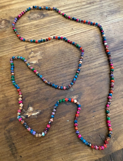 COLLANA MUSSOLA BLU